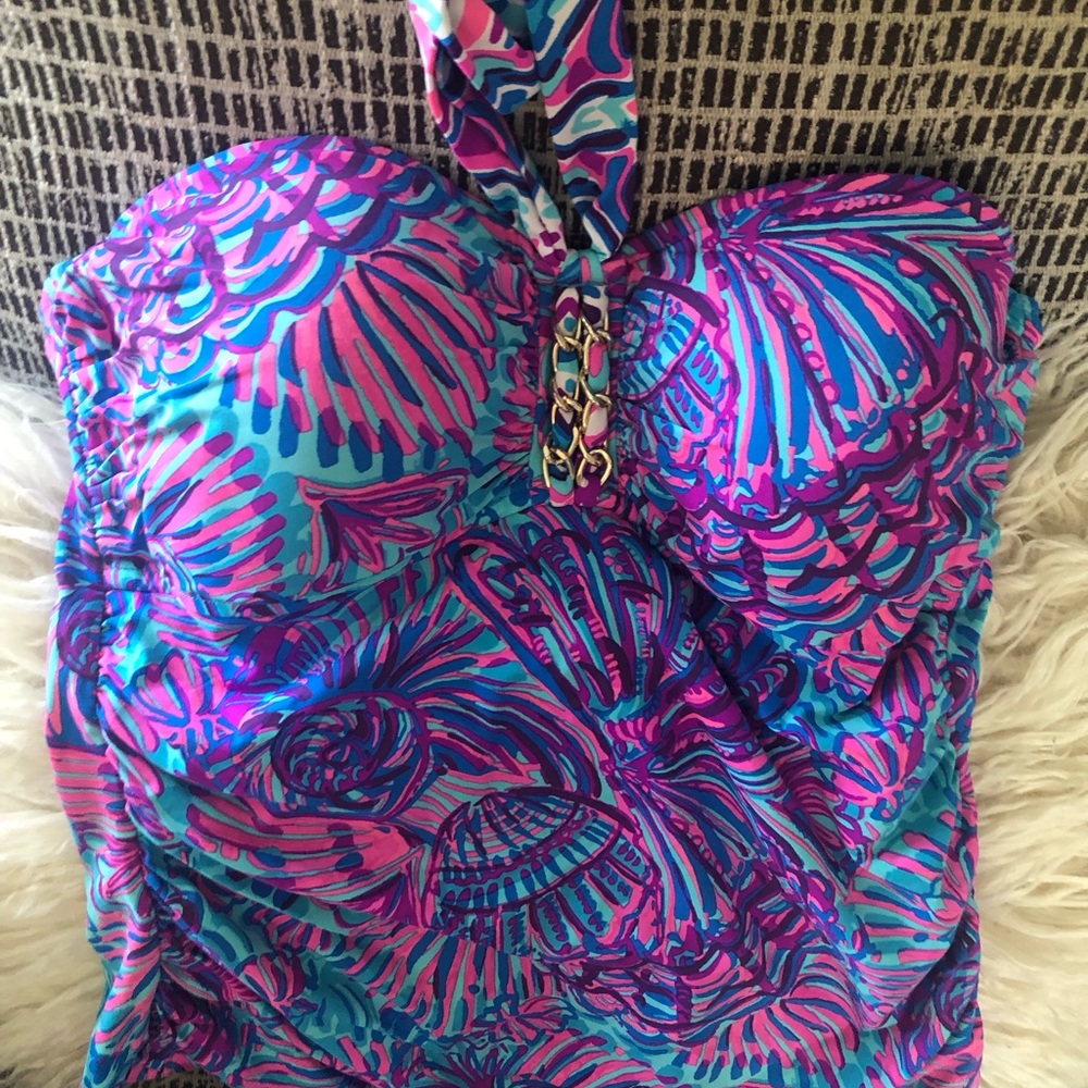 Lilly Pulitzer tankini top—size 6
